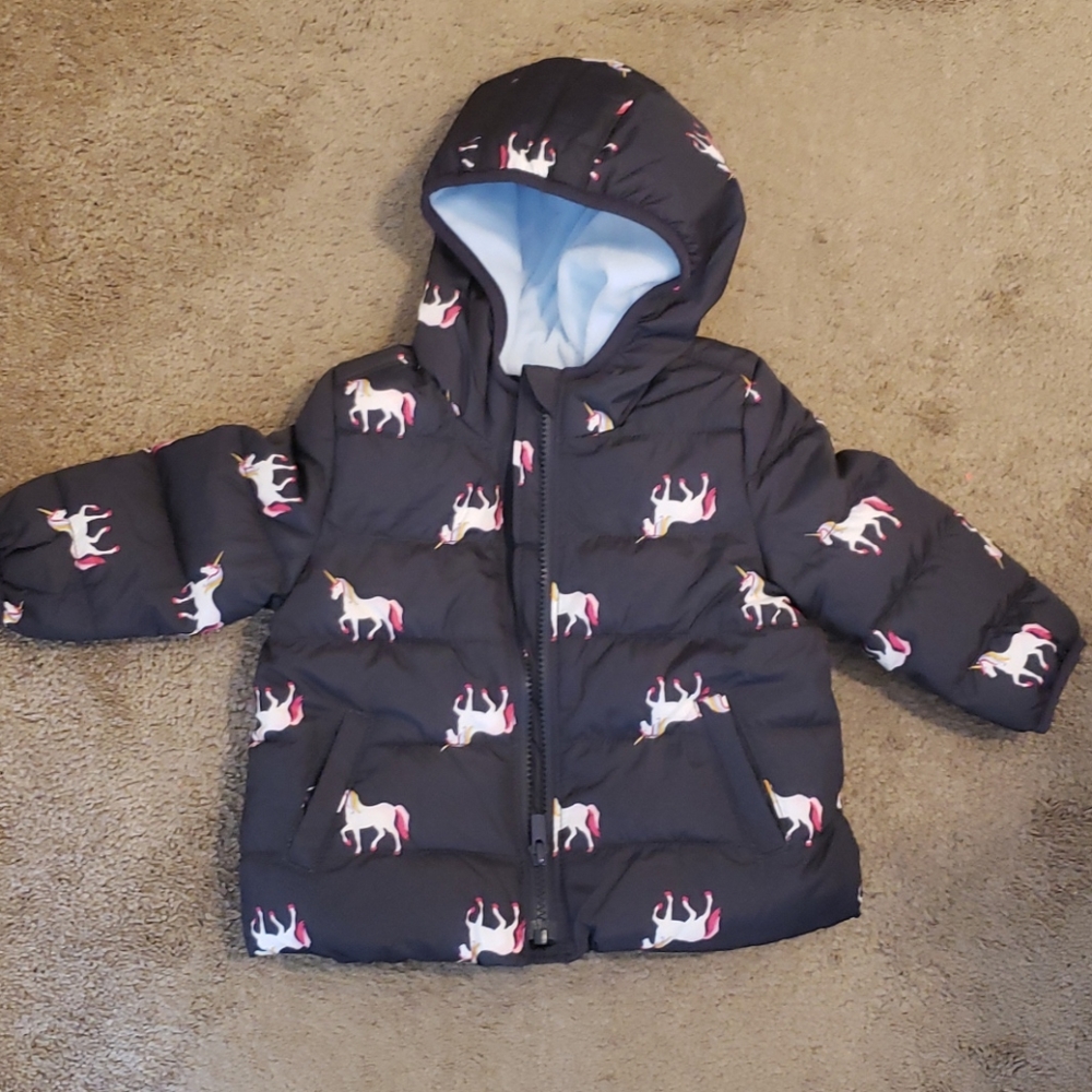 Brand New Unicorn Puffy Coat